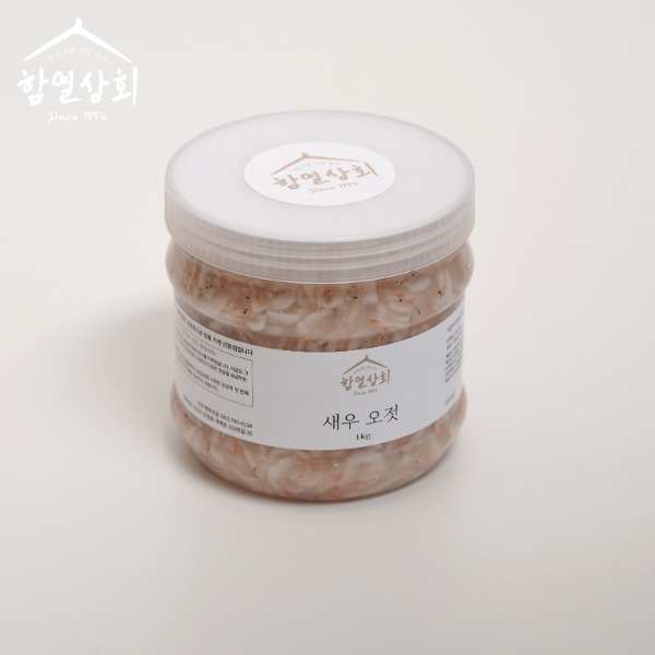 국내산 프리미엄 새우 오젓(특) 1kg 천일염 새우젓 요리용 김장용 선물용