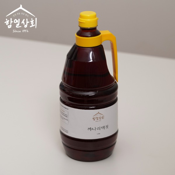 국내산 까나리액젓 1.8L 청정 천일염 액젓 젓갈 원액 김장용 요리용 국간장